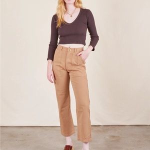 Big Bud Press Tan Work Pants Size Small